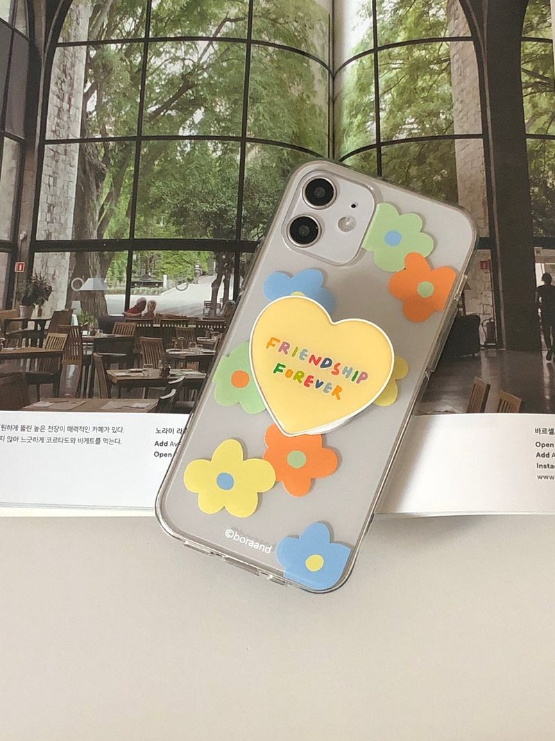 bora and(ボラアンド)の「Spring flower case (iphone case)(Smartphone Accessories)」