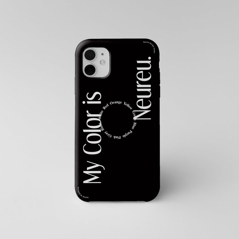 My Color Case (Black Slim Hard)