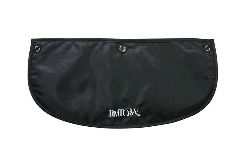 EARFLAP BUTTON BALL CAP_BLACK