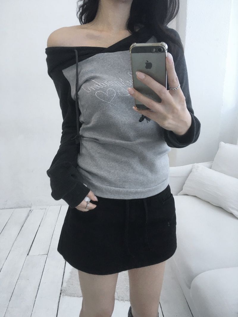 Cotton banding skirt