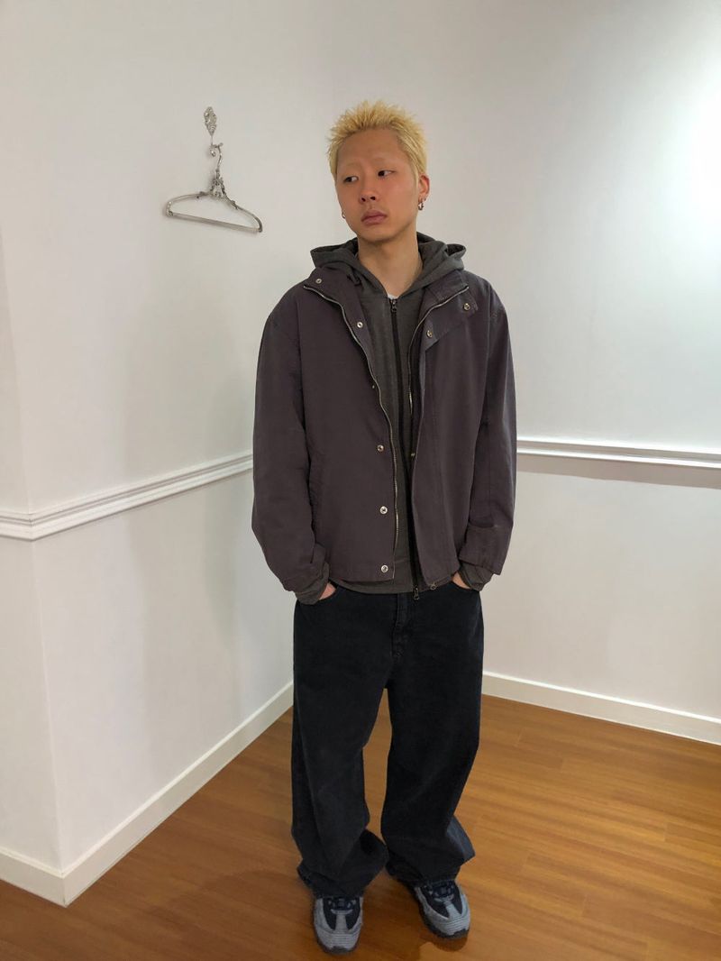 WASHED SHORT FIELD JACKET