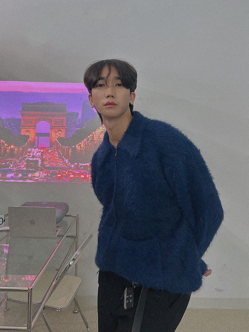 ASCLO(エジュクロ)の「ASCLO Angora Pocket Zip Up (5color)(Jackets/Outerwear)」