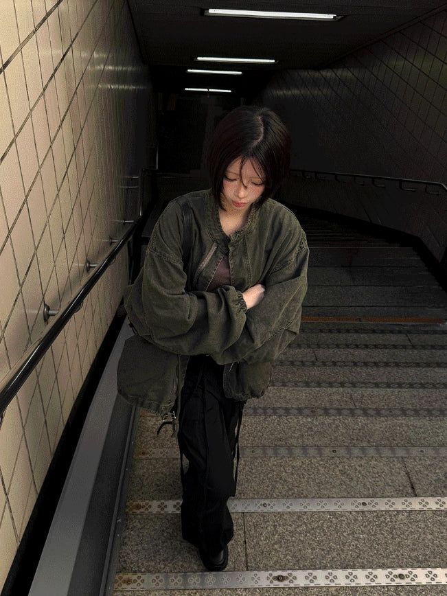 Vintage Mood Bomber Jacket