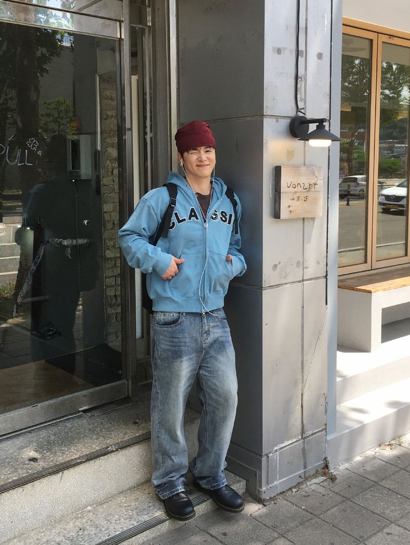 No.1839 washing flare denim PT