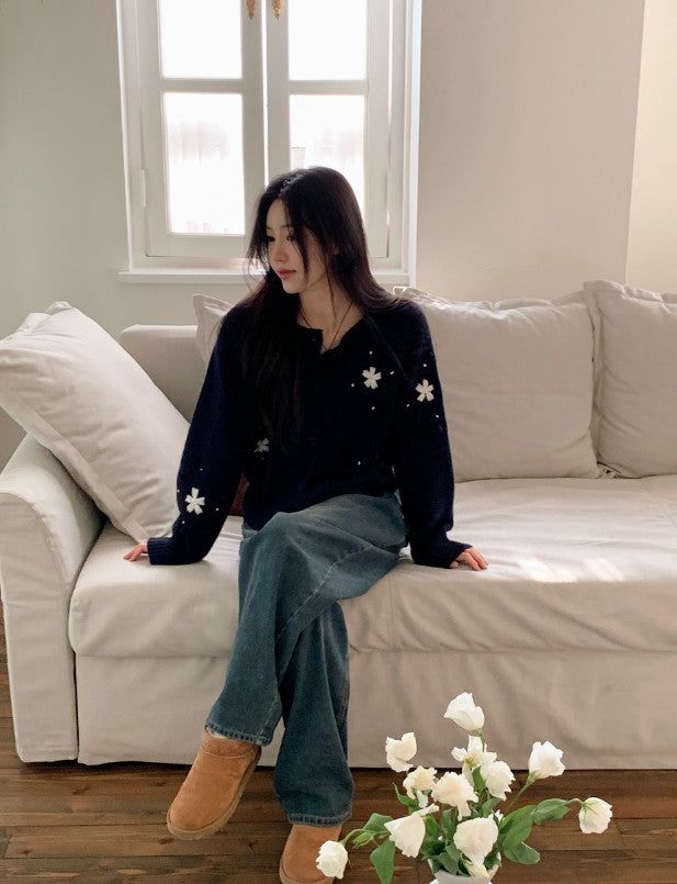 AR Tuck Wide Denim Pants (3color)