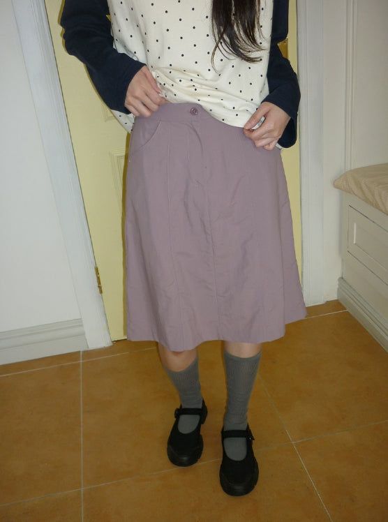 BAON（バオン）の「Chaori Nylon Banding Midi Skirt（Skirts）」