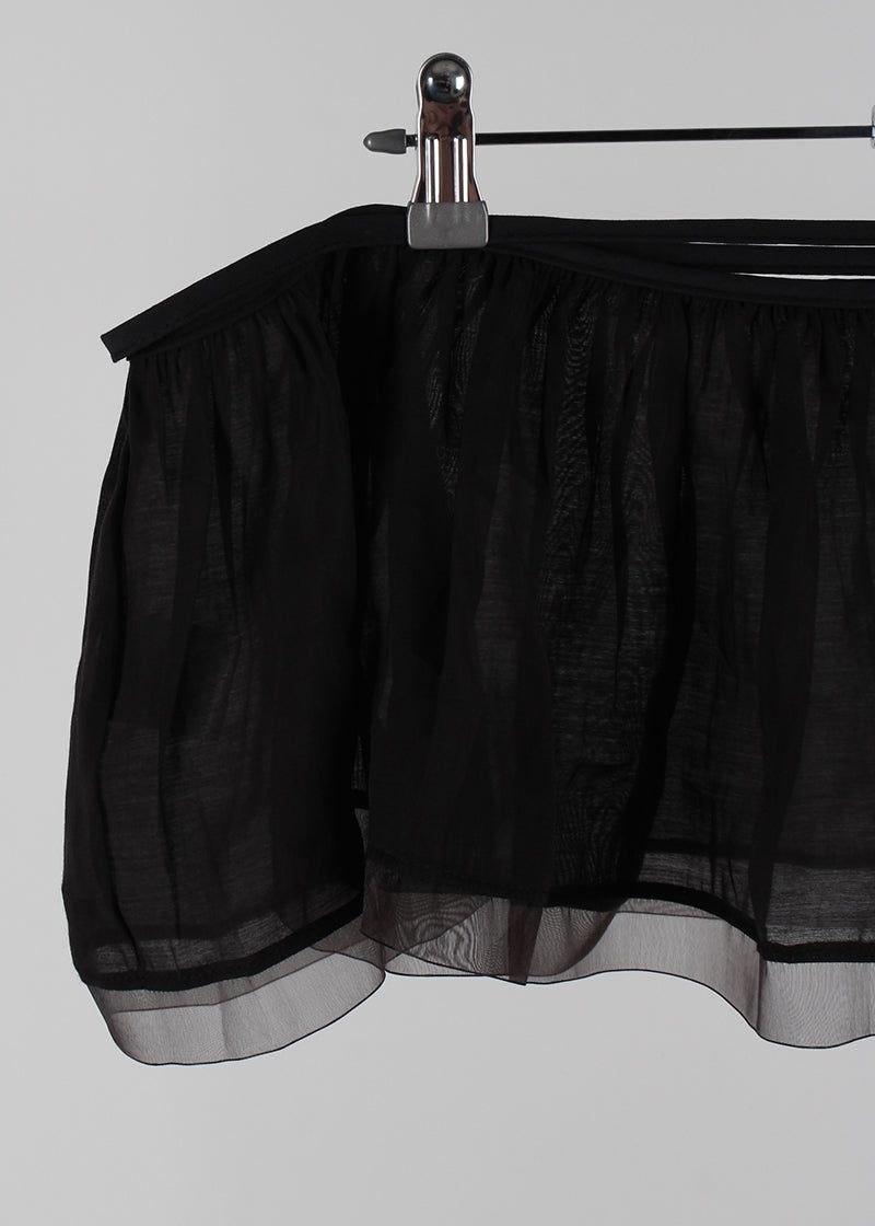 FRILL WRAP SKIRT