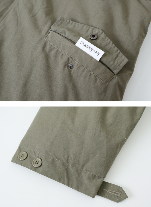 Toast Hood Over Wellon Padded Jumper (2color)