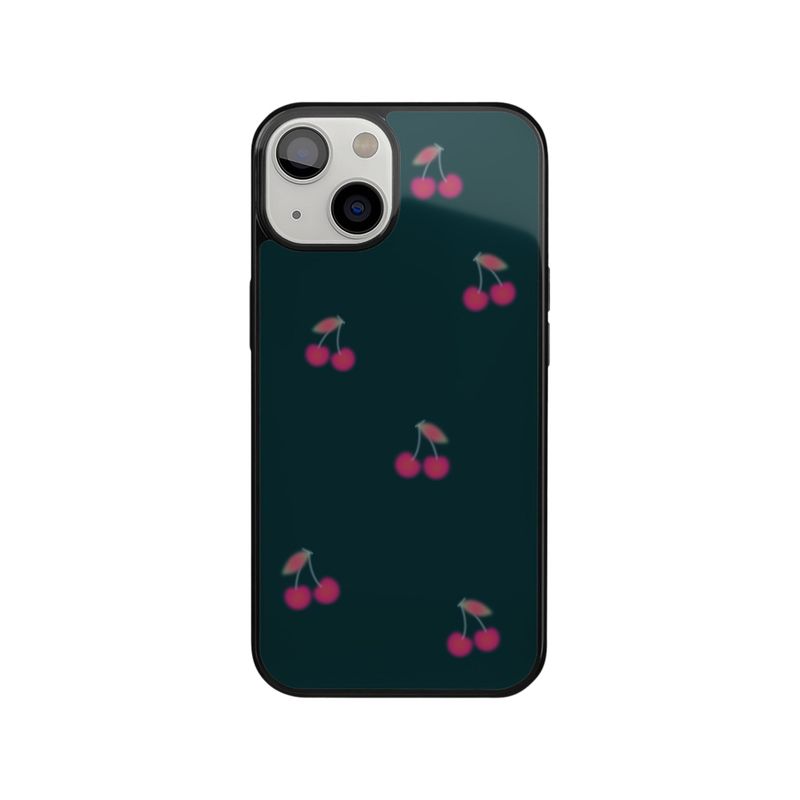 oyat（オヤッ）の「Blurry Cherry (epoxy bumper case)（Smartphone Accessories）」