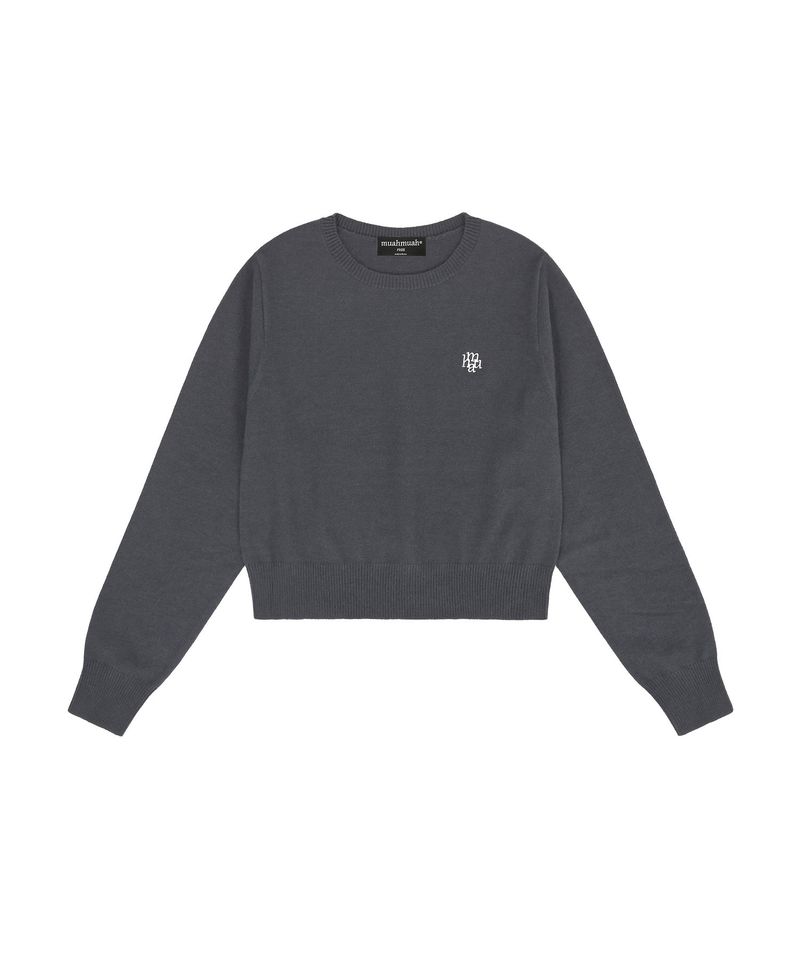STITCH LOGO BASIC KNIT