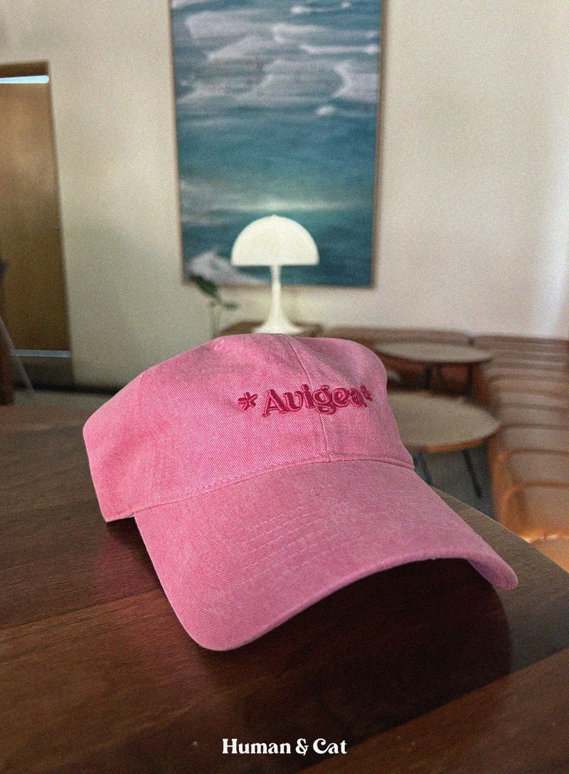 AVIGEA COTTON BALL CAP / PINK