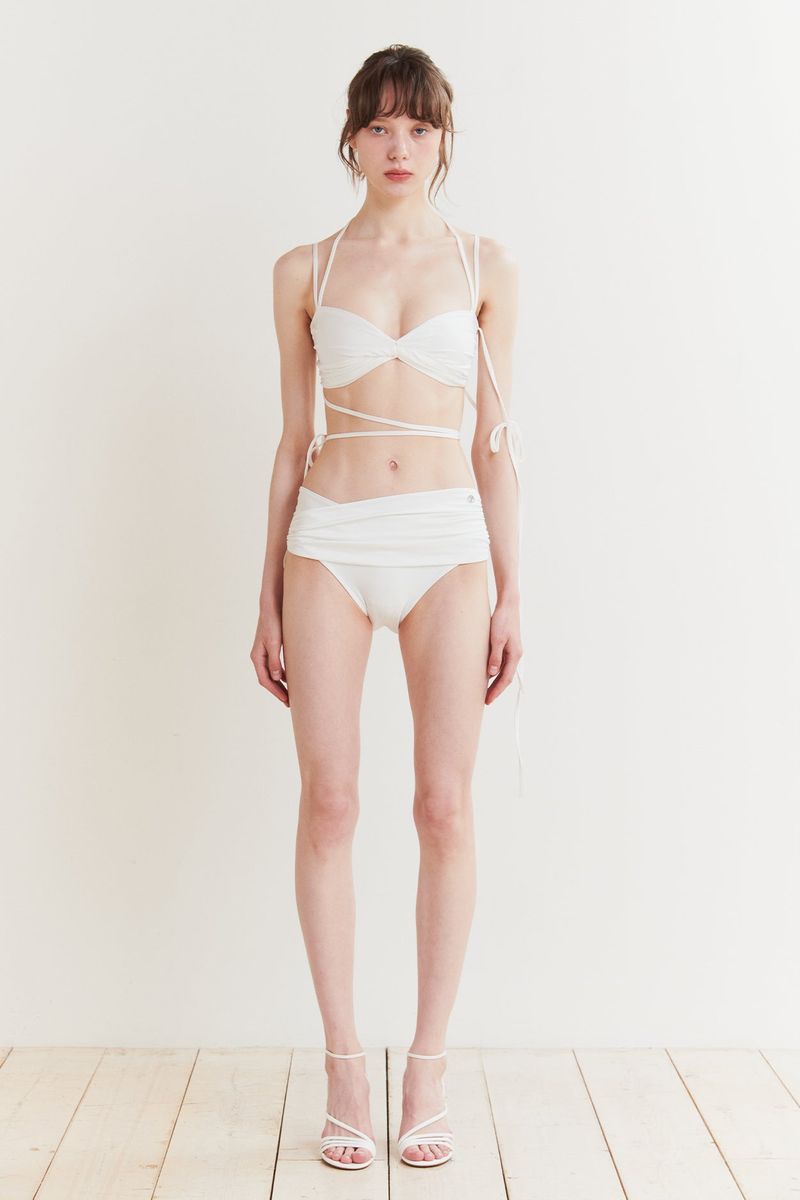 MERMAID BIKINI white