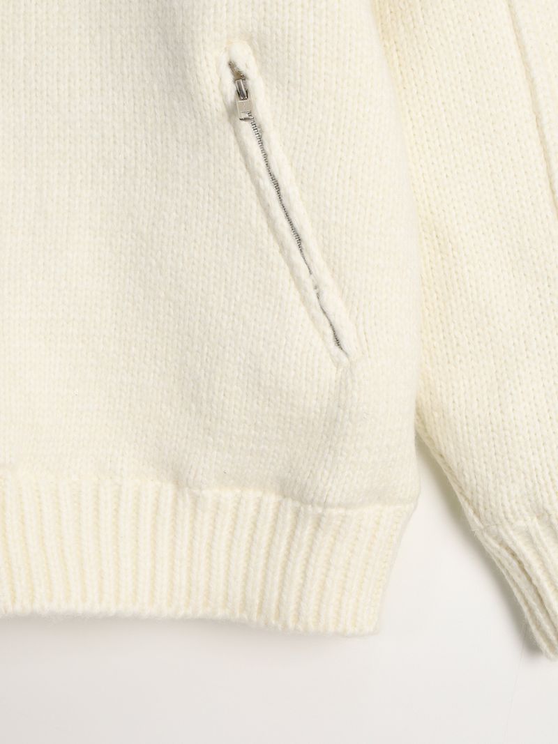 Knit Padded Zip-Up Ver2 6COLOR