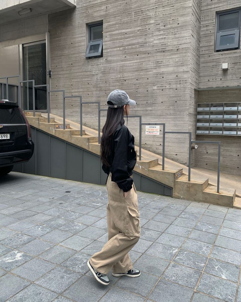 (Unisex) Oval cargo pants