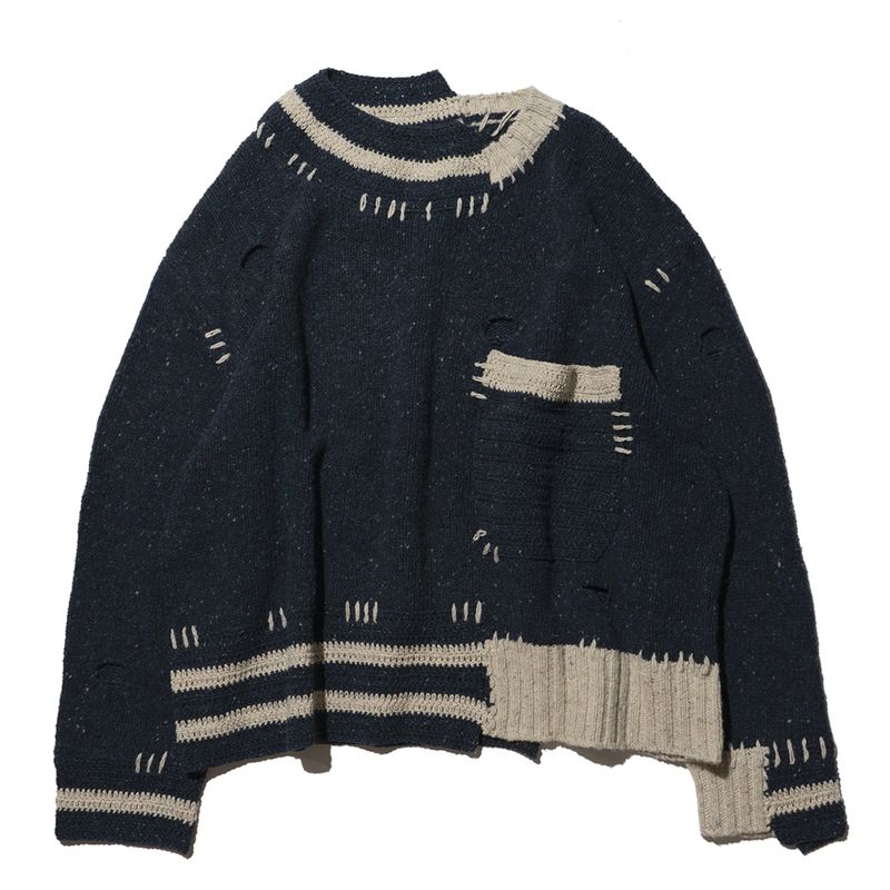 PLATEAU STUDIO（プラテウスタジオ）の「ボロニットセーター（トップス）」