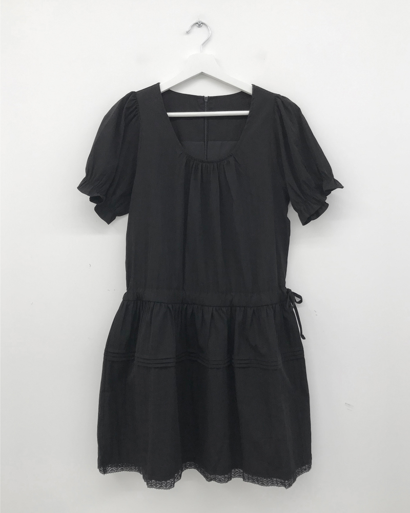 Layla Pintuck Midi Dress (2color) 