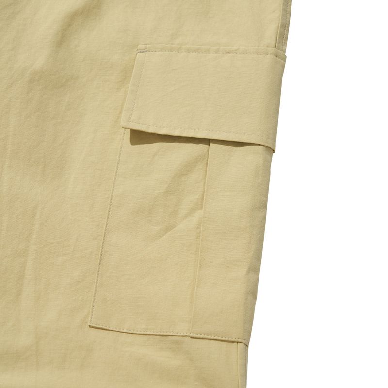 STRING CARGO PANTS [CREAM YELLOW]