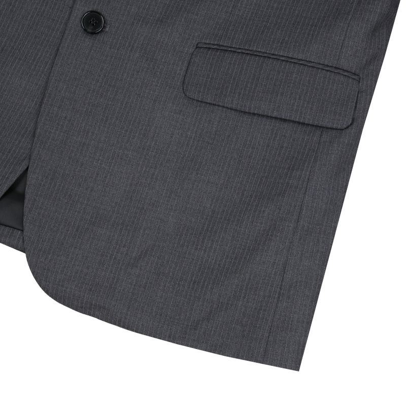 Striped Single Jacket 2COLOR