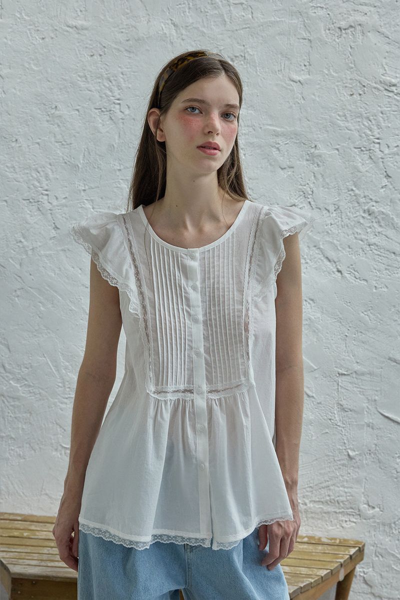 WITHOUTSUMMER（ウィズアウトサマー）の「バードボタンブラウス（トップス）」