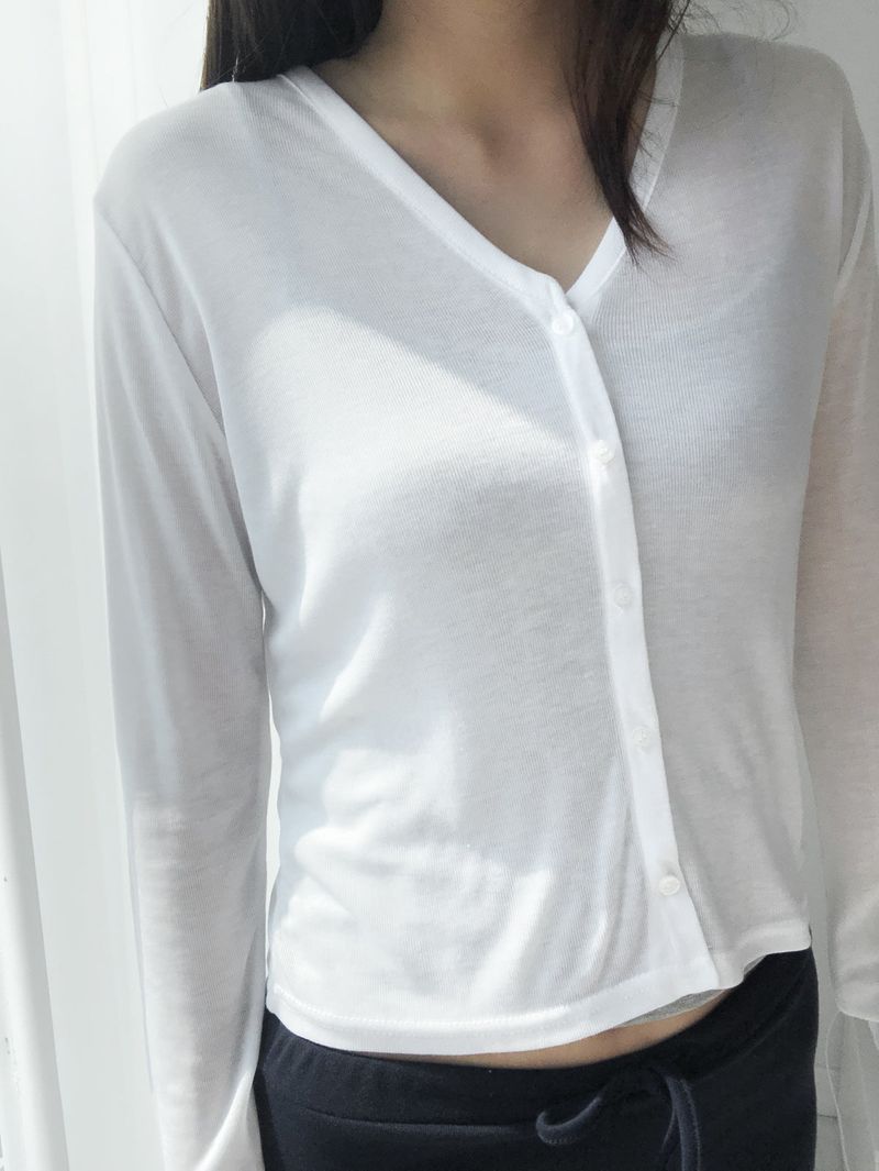 tencel sheer cadigan (3c)