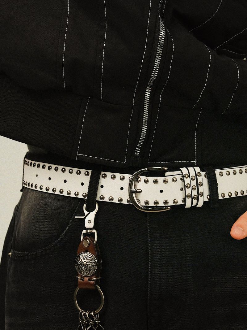 STAR Sparkle Leather Belt
