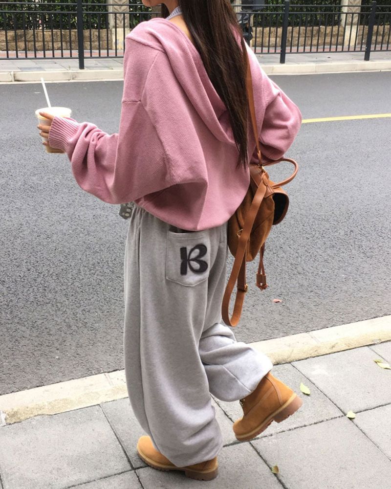 [ORIGINAL] Breeze Knit Hood Zip-Up