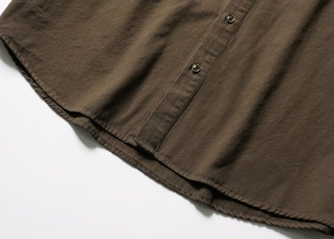 26SS★ Duff Overfit Washing Cotton Shirt
