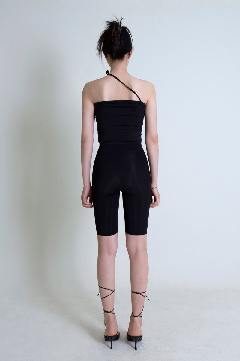 STRING TUBETOP BLACK