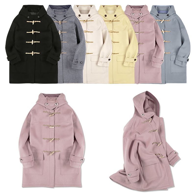 MAINBOOTH（メインブース）の「Oversized Duffle Coat(PINK)（Jackets/Outerwear）」