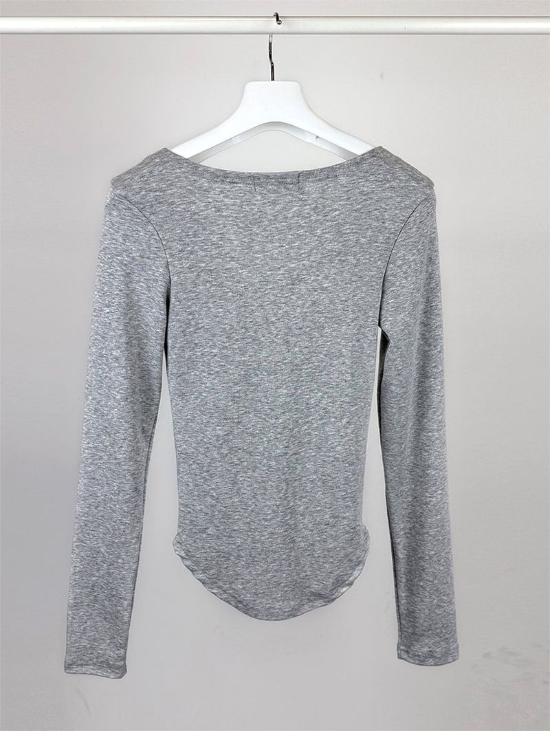 SNAP BUTTON NAPPING TEE (3C)