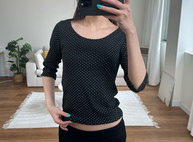 classic polka dot tee