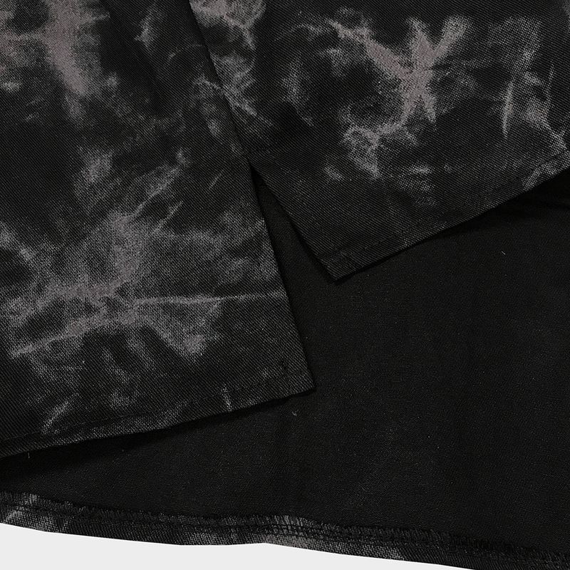 tie-dye shirt_black
