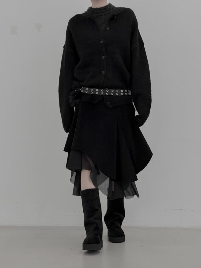 S Basic Knit Cardigan