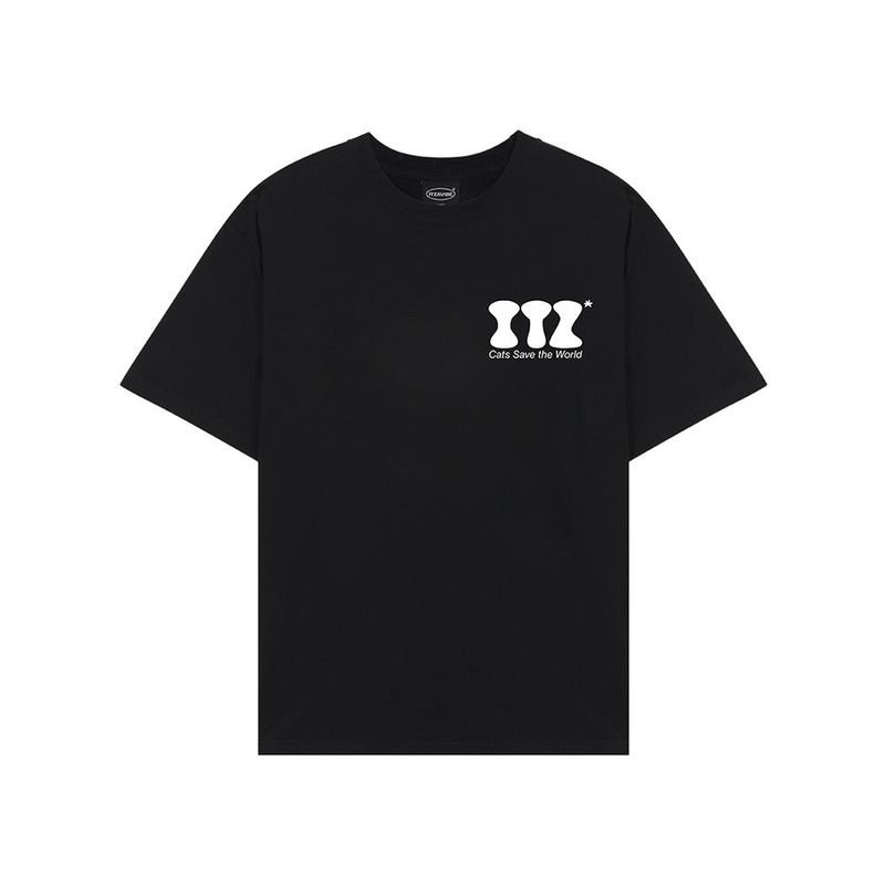 ITZ MINI LOGO T SHIRT - BLACK
