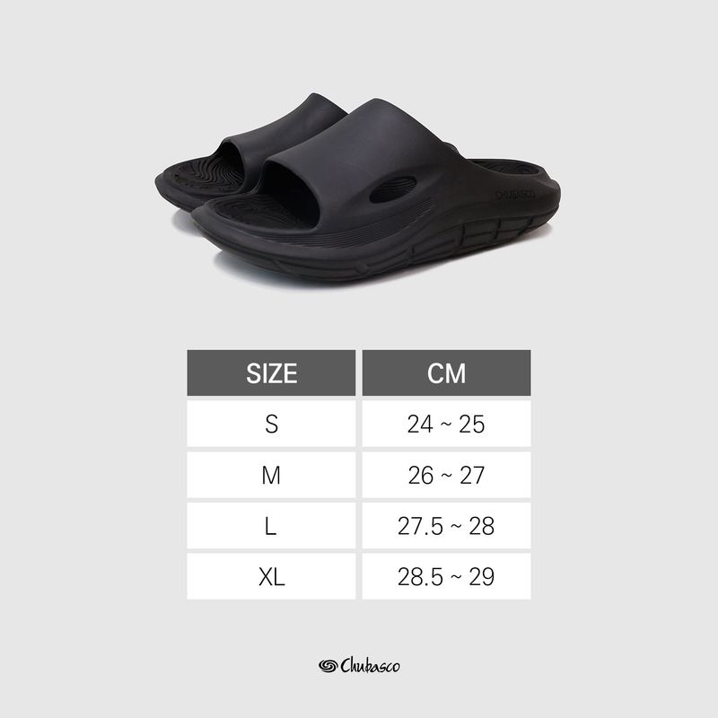 CHUBASCO NUBE MEN SLIDE CB2301 ALL BLACK