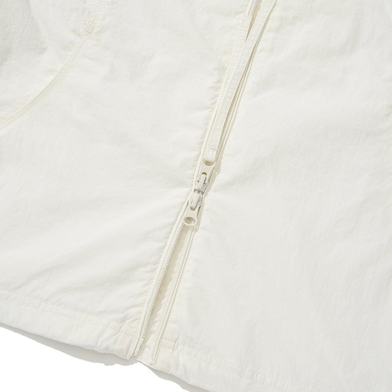 KIRSH プレーンインクシジョンウーブンウインドブレーカー [WHITE]