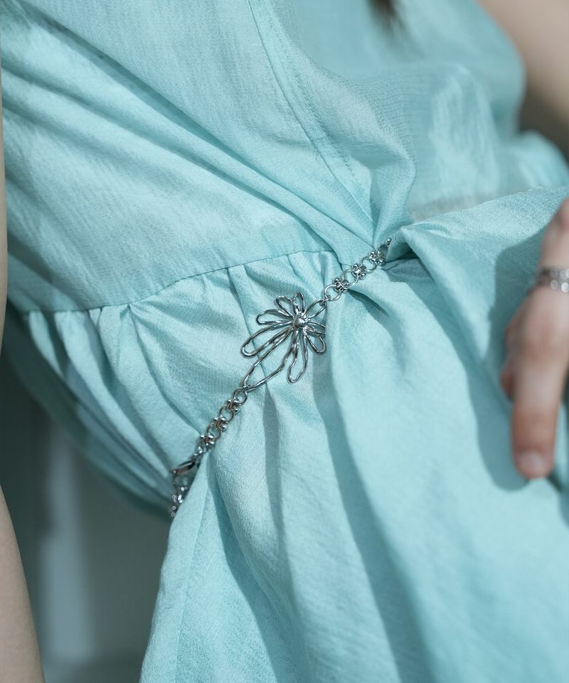 Verdant Blur Chain Belt
