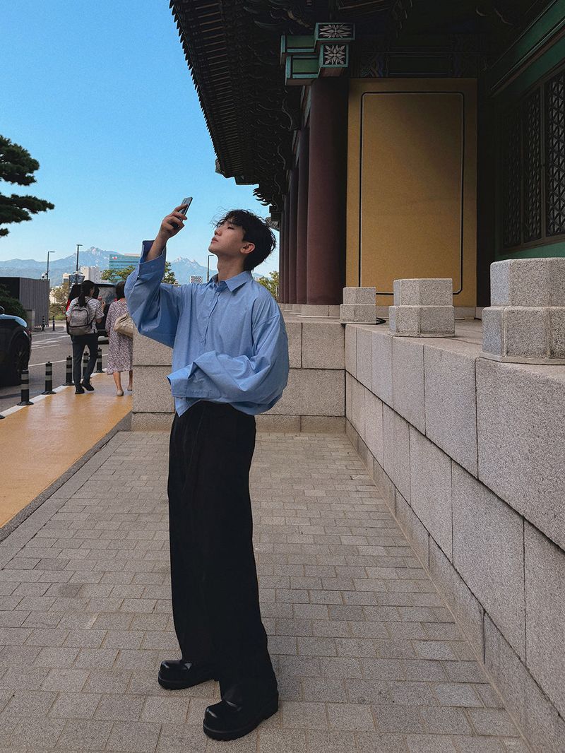 Pleddy Scratch Wide Banding Slacks (2color)