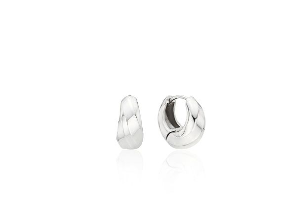 26SS★ Truvion Silver One-Touch Earrings S