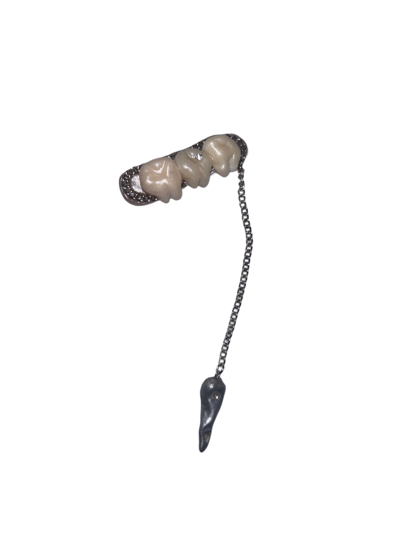 [MADE] Teeth chain hairpin