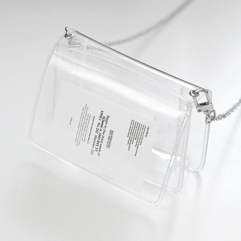 202hosil（202ホシール）の「Clear pvc mini chain bag（Bags）」