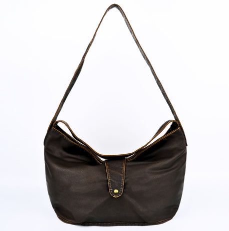 The Line Snap Leather Bag