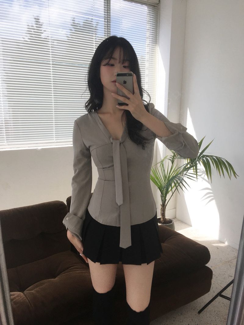 Tie Snap Blouse