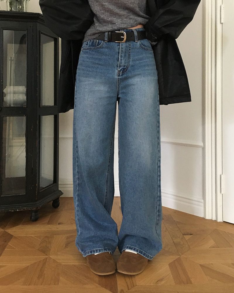 [ORIGINAL] Loose Straight Denim Pants