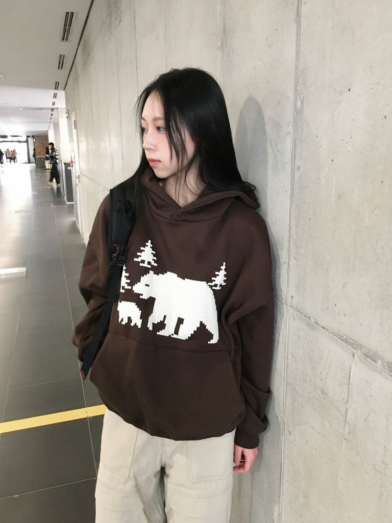 RITCORE(リットコア)の「Polar Bear Fleece Dye Hoodie (3c)(Tops)」
