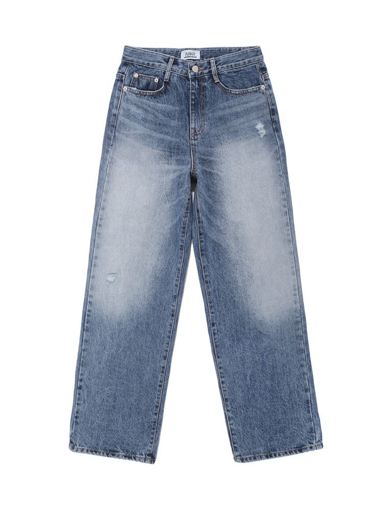 W1000 WIDE DENIM PANTS_DEEP BLUE