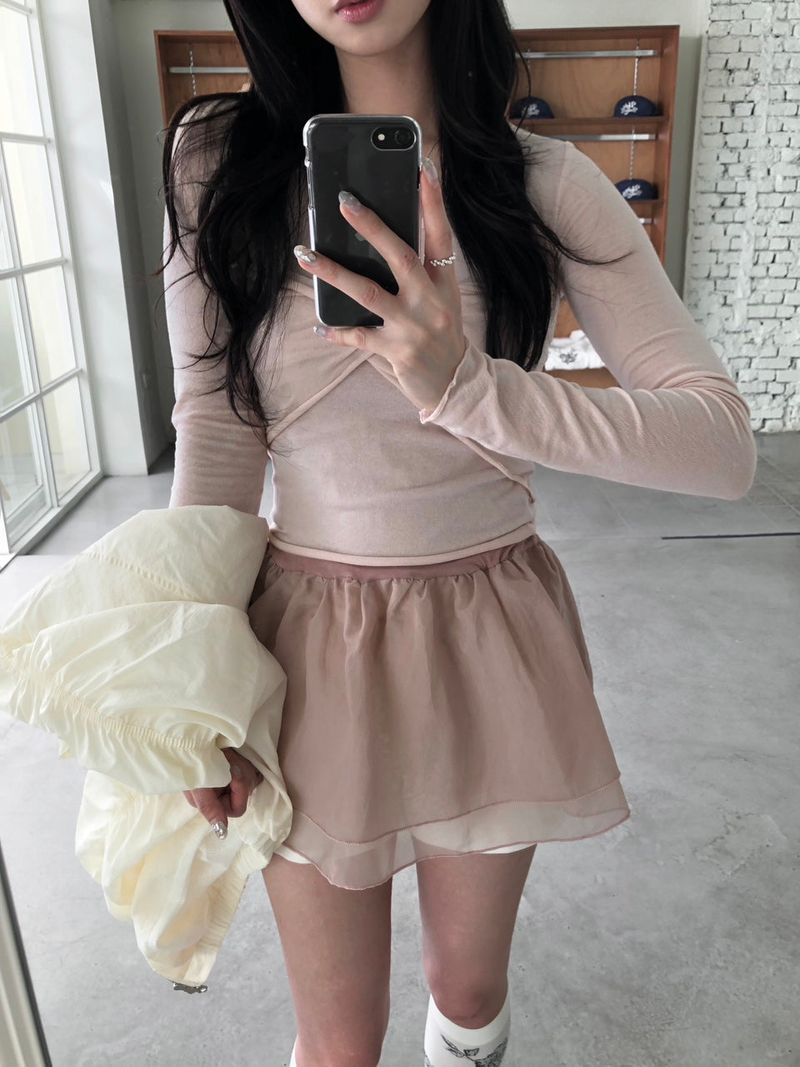 Shirring Windbreaker