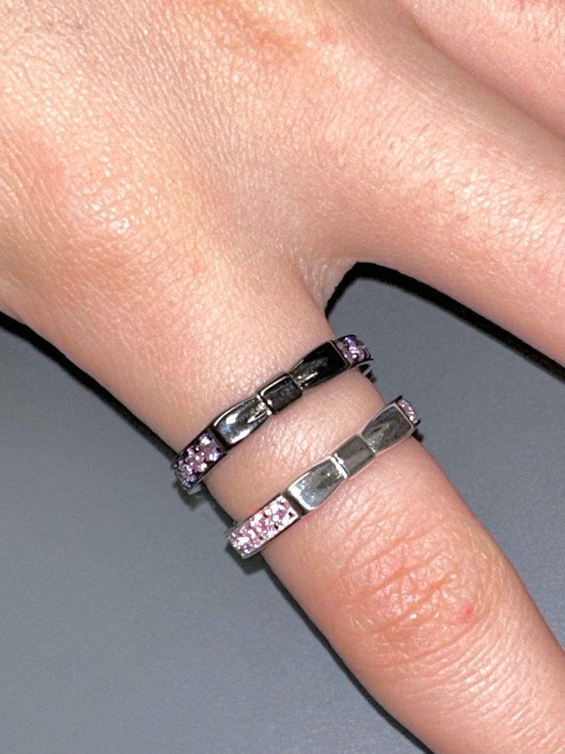 Petit Bow RIng(Plated)