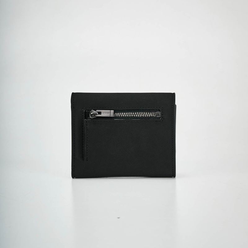 Corn Leather Graphic Trifold Wallet