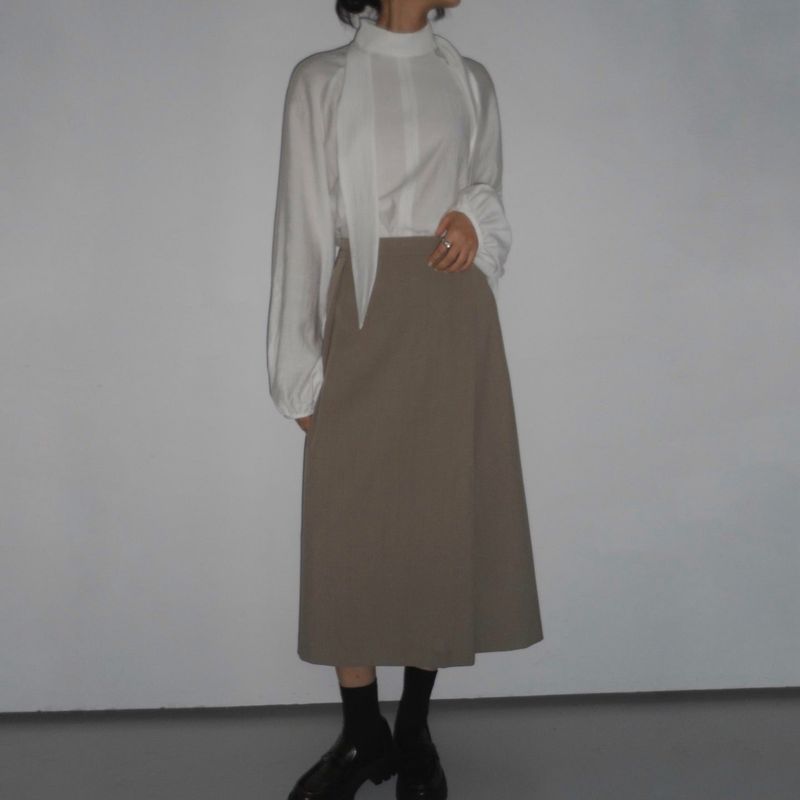 Belted Midi Skirt – 2colors